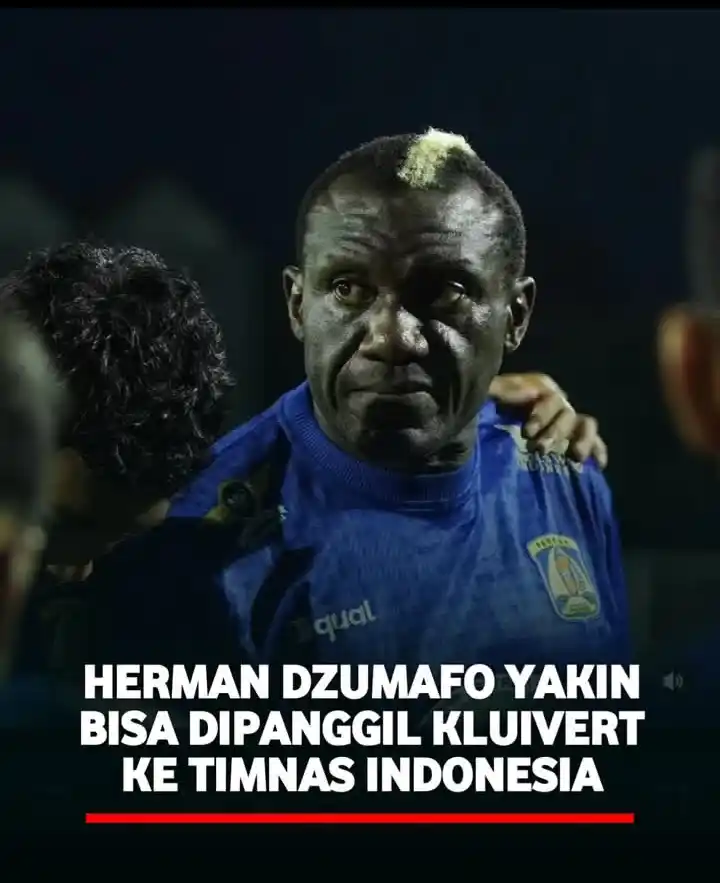 Image from 𝘛𝘪𝘮𝘯𝘢𝘴 𝘜𝘱𝘥𝘢𝘵𝘦🦅: Dzumafo mengatakan jika dirinya bisa dipanggil oleh Patrick Kluivert k...