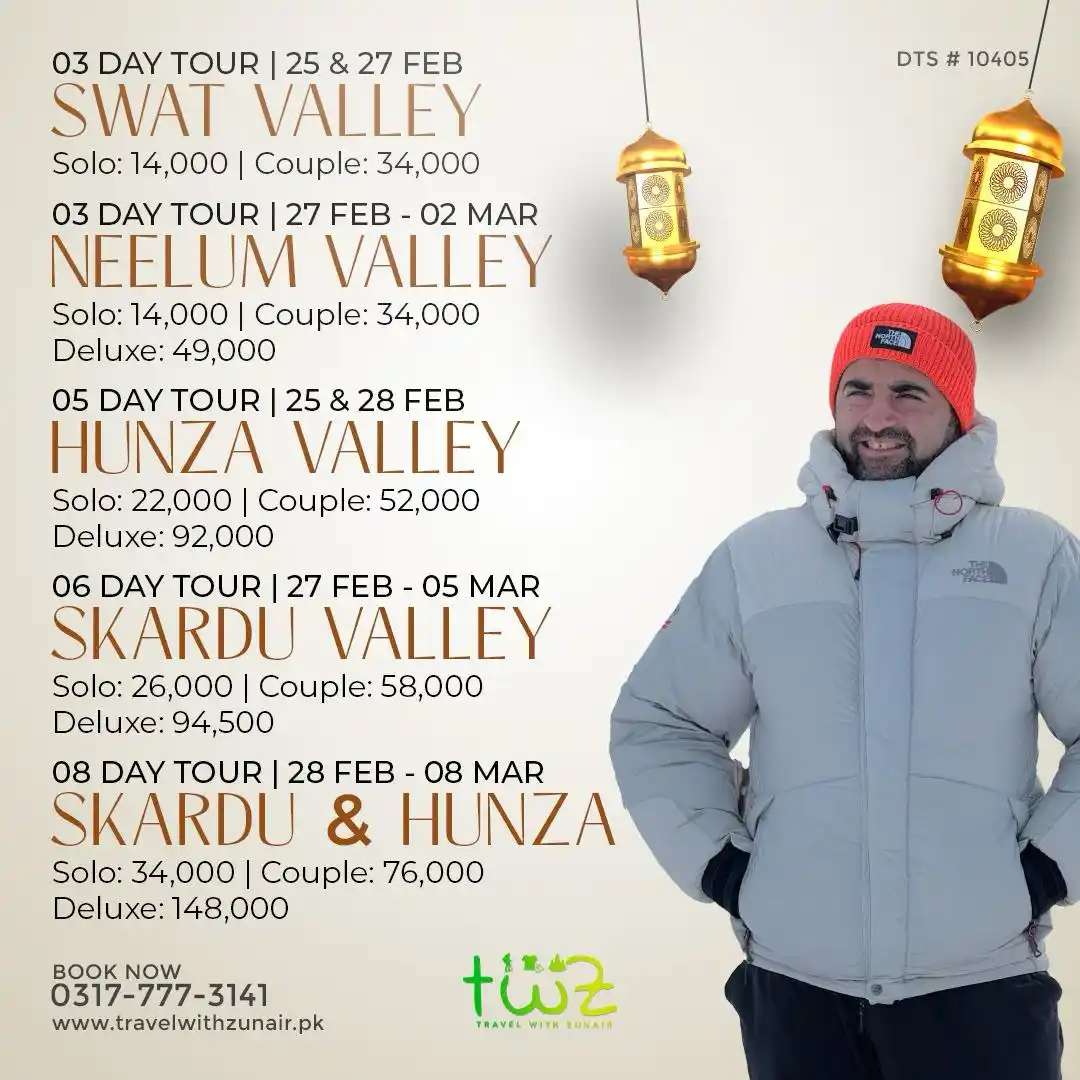 Travel with Zunair post