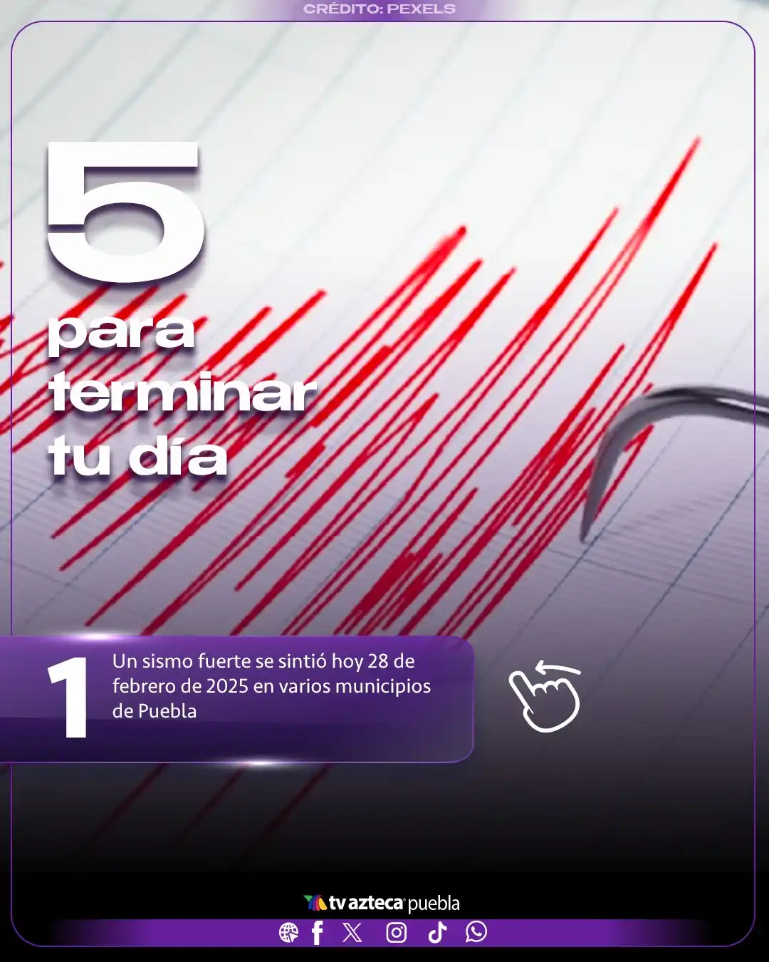 Image from TV Azteca Puebla: Finalizamos este viernes con las <a class="text-blue-500 hover:underli...