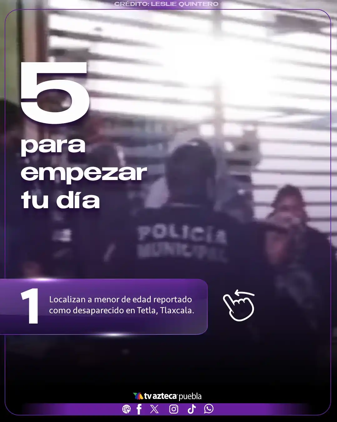 Image from TV Azteca Puebla: ¡Feliz jueves! 😉 Empieza la jornada con las <a class="text-blue-500 h...