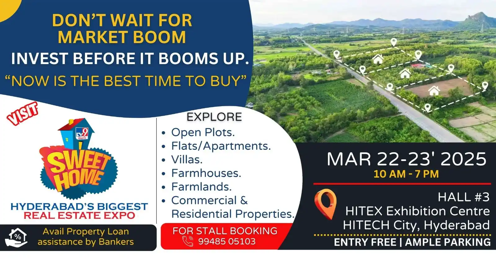 Image from TV9 Telugu: 🚀The Wait is Over – The Best Time to Invest in Real Estate is NOW!🏡 ...