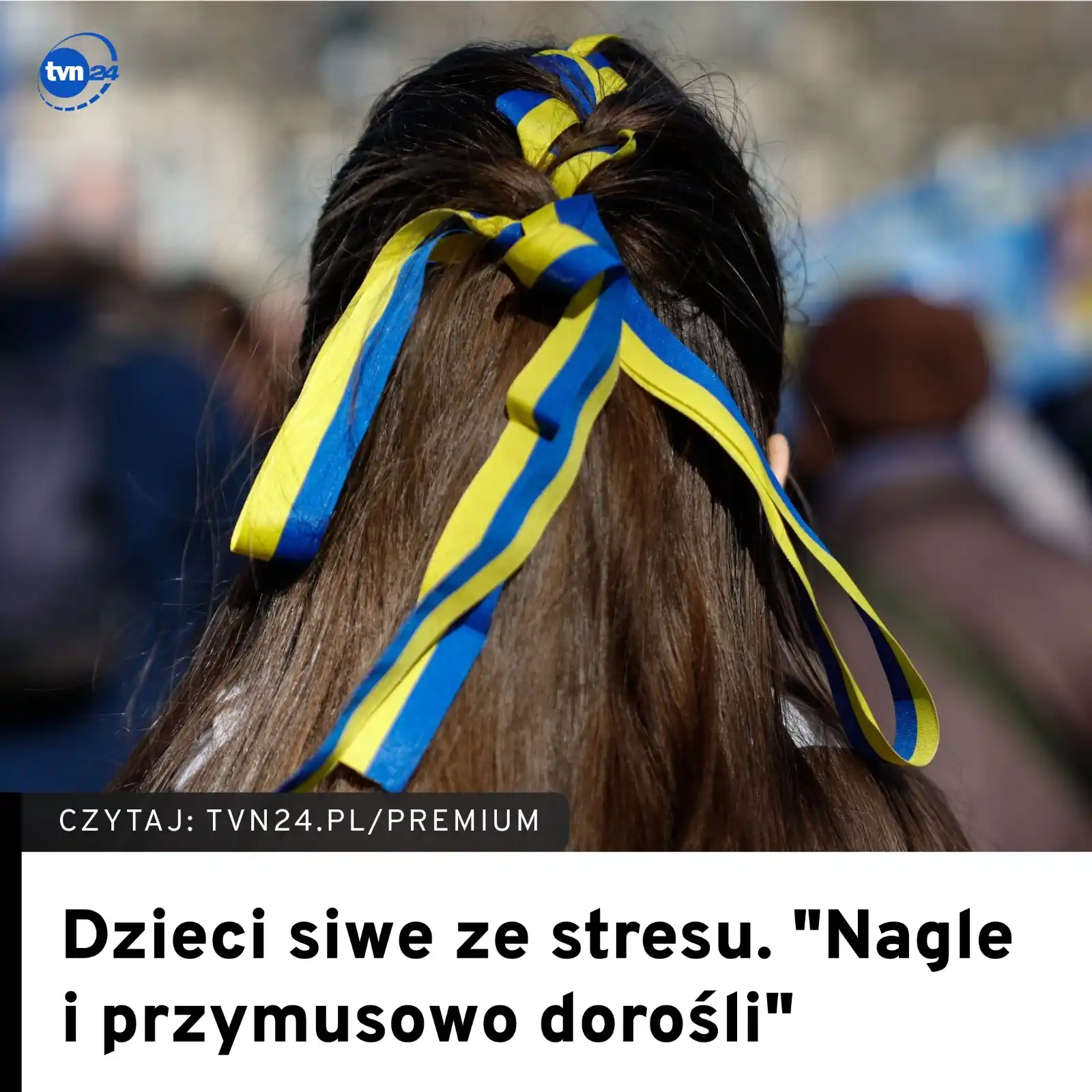 Image from TVN24: O dzieciach, które widziały śmierć. O dzieciach, które musiały dorosną...