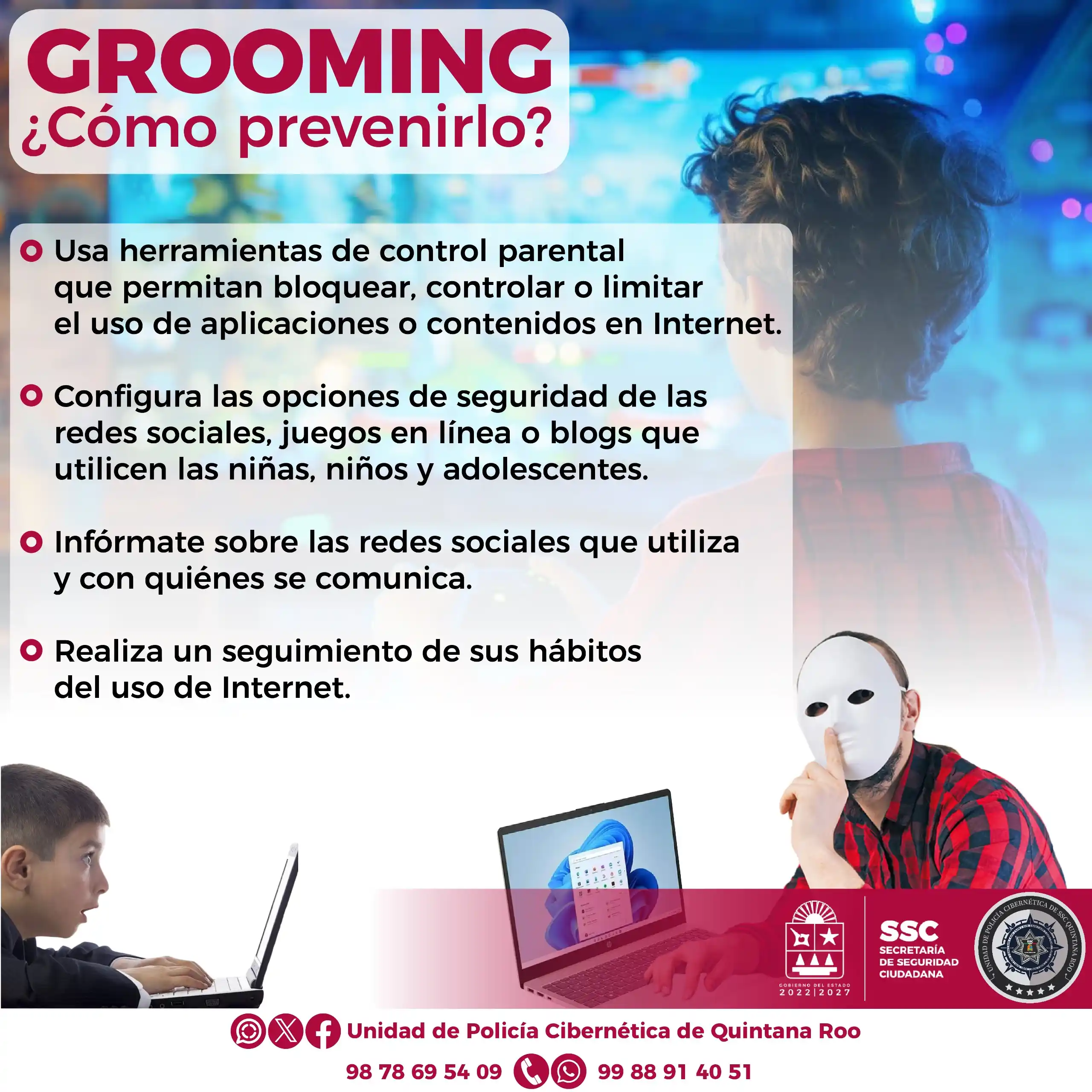 Unidad de Policía Cibernética de Quintana Roo post