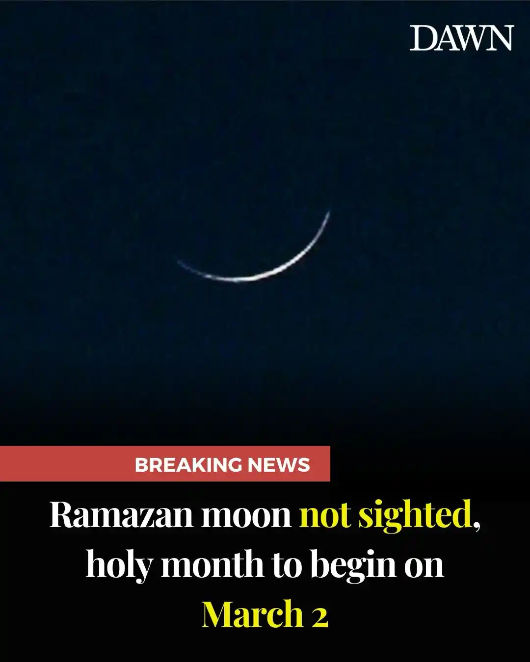 Image from Universities-Information-Desk📚: The Central Ruet-i-Hilal Committee on Friday said that the Ramazan moo...