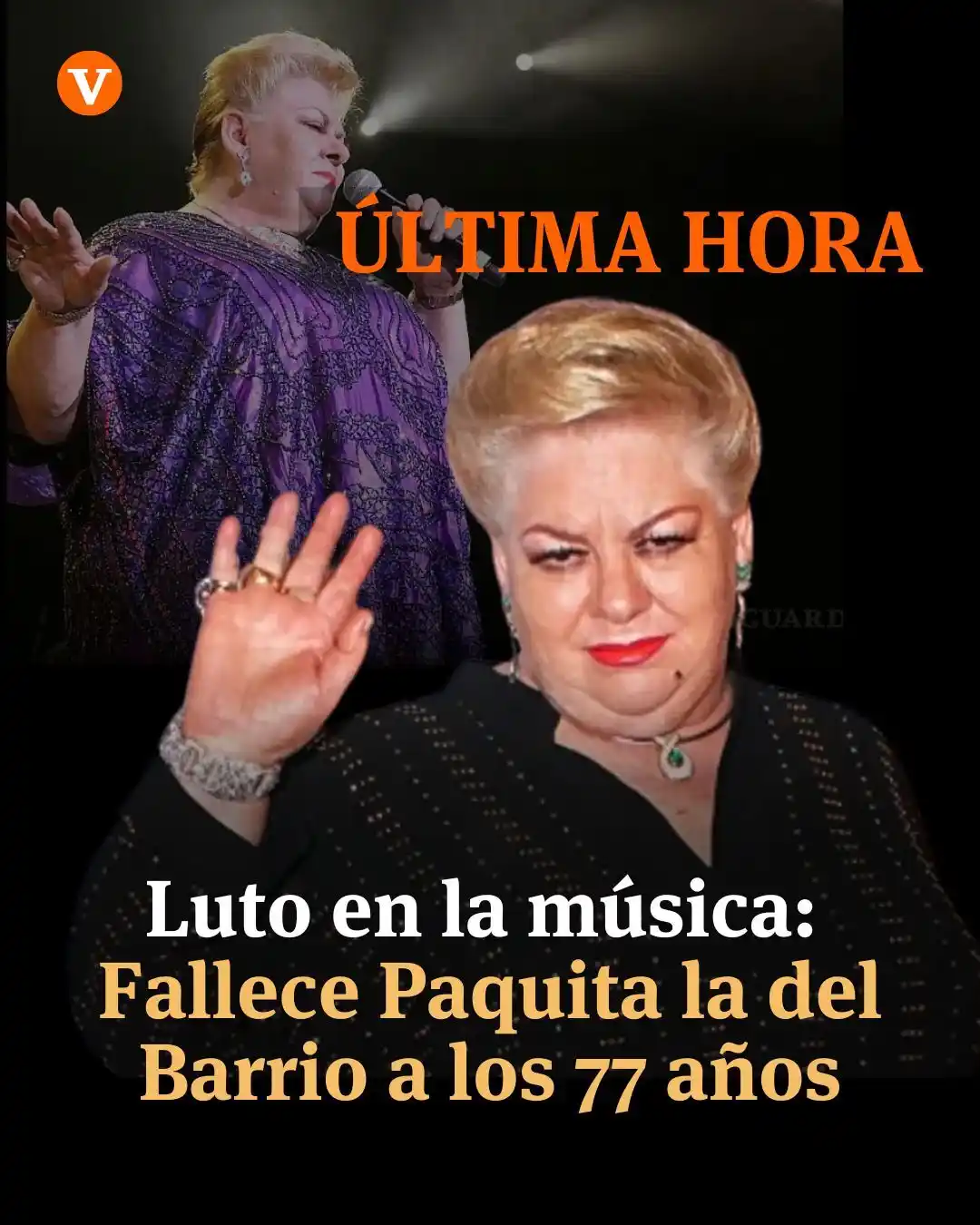 Image from Vanguardia Mx: 🎶 Adiós a una leyenda 💔 <a class="text-blue-500 hover:underline curs...