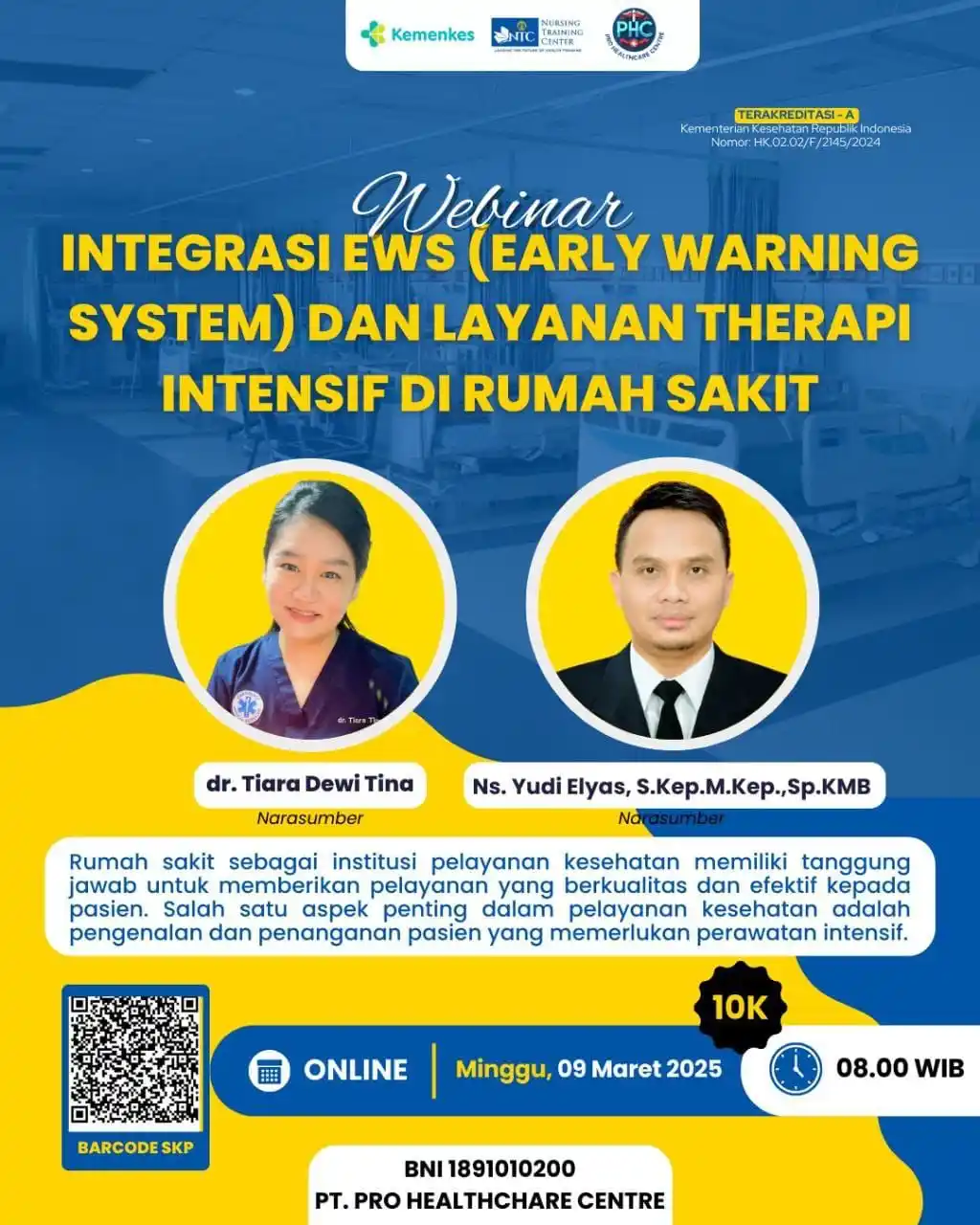 Image from WEBINAR SKP KEMENKES: *WEBINAR Early Warning Sistem (EWS)*: ========== Pelaksanaan : 09 M...
