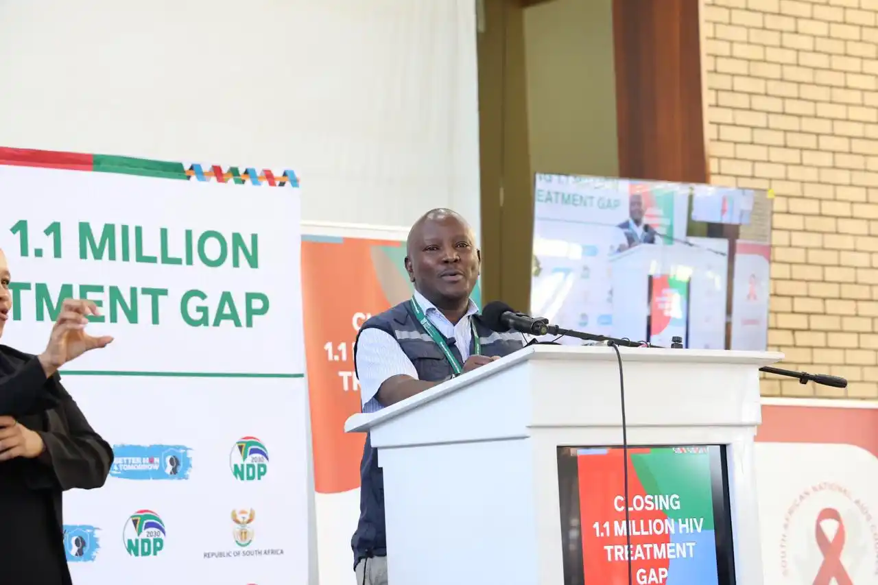Image from WHO - South Africa : WHO SouthAfrica joined the National Department of Health & partners to...