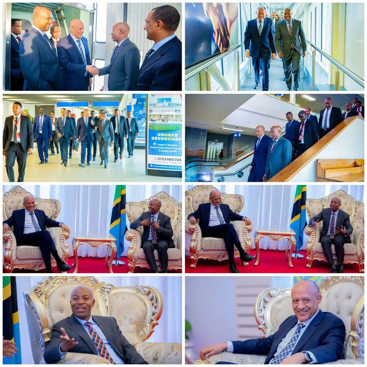 Image from WIZARA YA MAMBO YA NJE: NAIBU WAZIRI MKUU WA ETHIOPIA AWASILI NCHINI KWA ZIARA YA KIKAZI Naib...