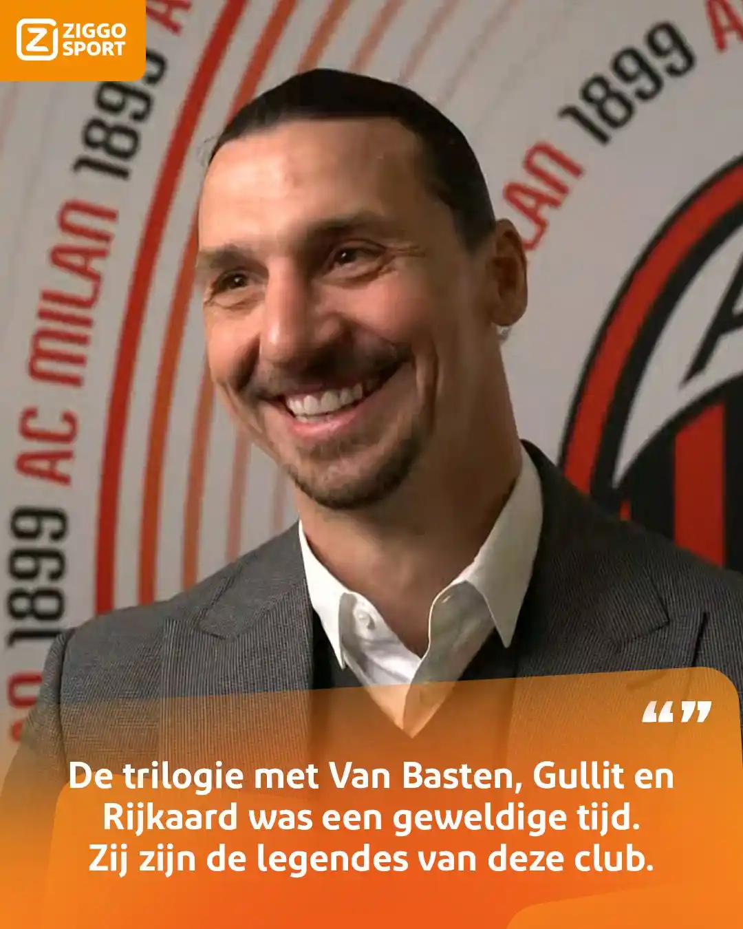 Image from Ziggo Sport: AC Milan 🤝 Nederland 🧡 De adviseur van AC Milan, althans op papier, ...