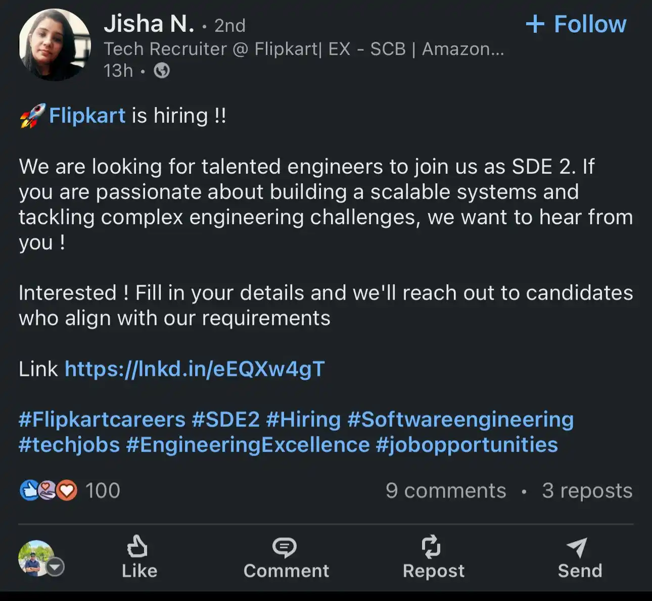 Image from 2025 Latest Off-Campus Jobs | Internships✅: https://www.linkedin.com/posts/jisha-n-55a0382b5_flipkartcareers-sde2-...