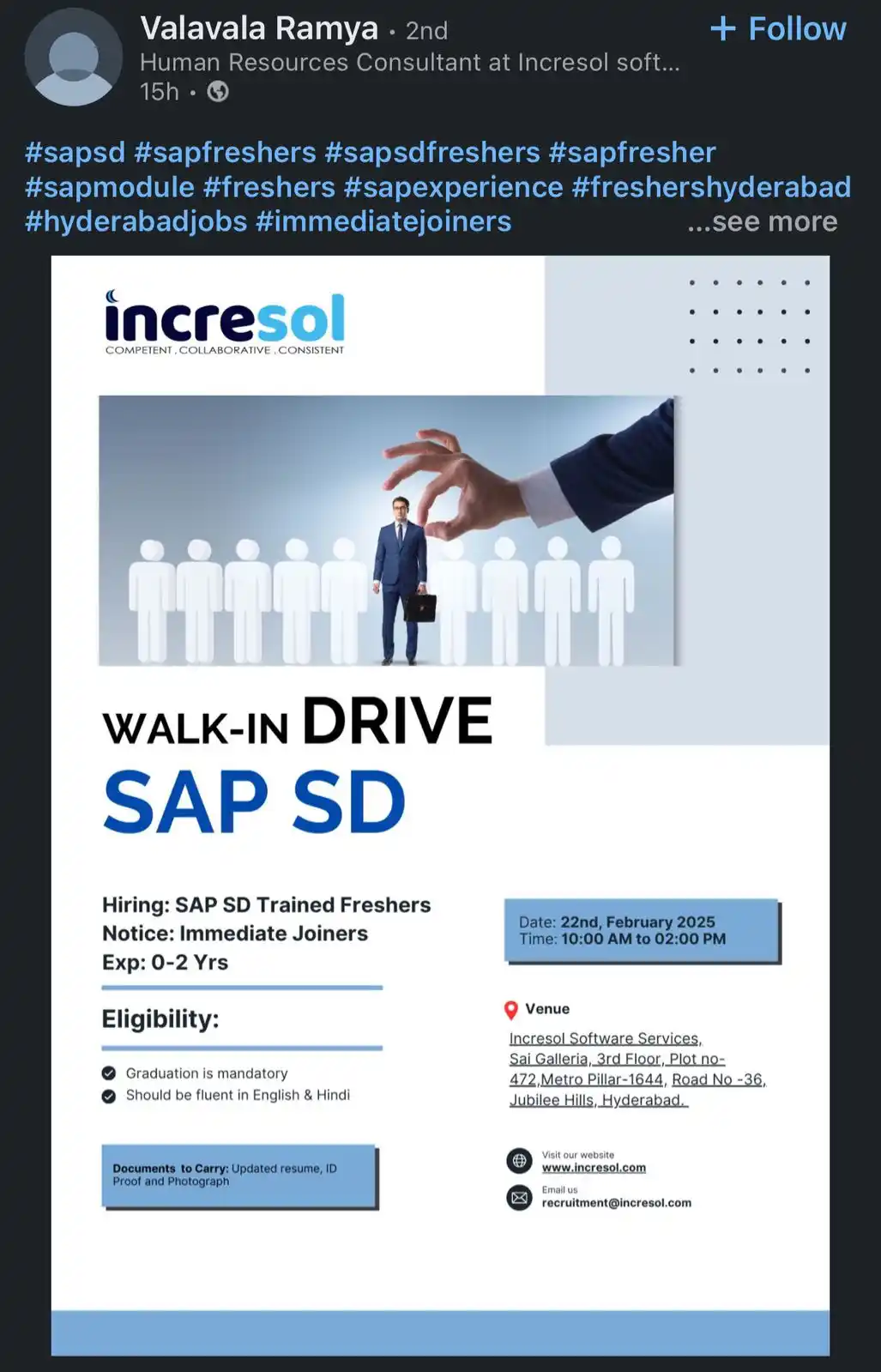 2025 Latest Off-Campus Jobs | Internships✅ post