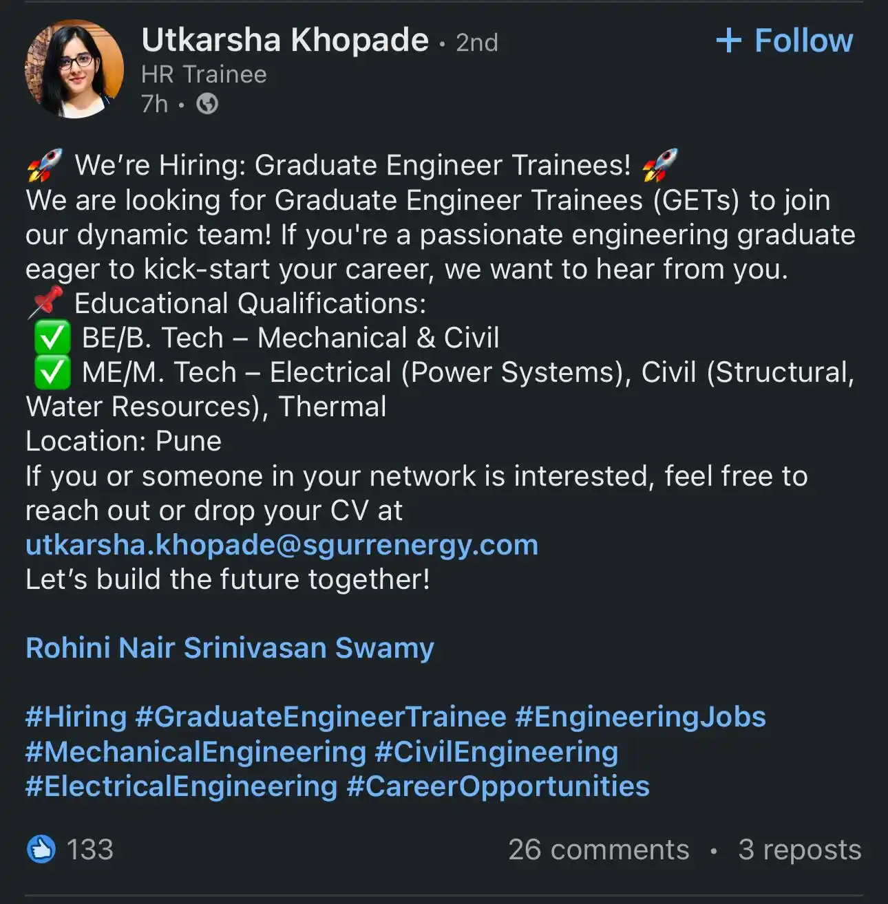 Image from 2025 Latest Off-Campus Jobs | Internships✅: https://www.linkedin.com/posts/utkarsha-khopade-a19a33253_hiring-gradu...