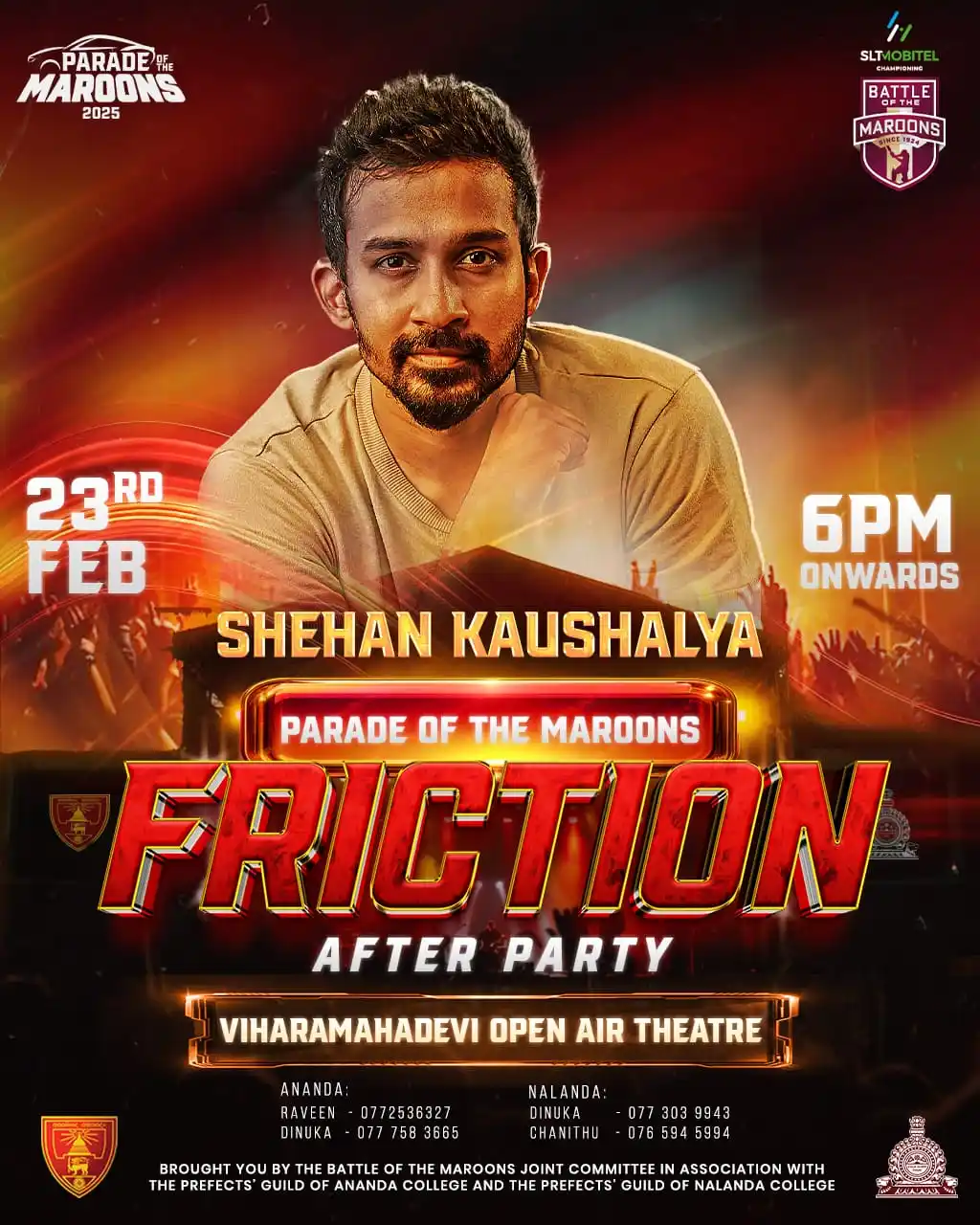 Image from ACBU Online: පෙරගමනේ පසුවදනට මිහිර ගෙනෙන ඔහු.... 🔥🔥 SHEHAN KAUSHALYA, is set to ...