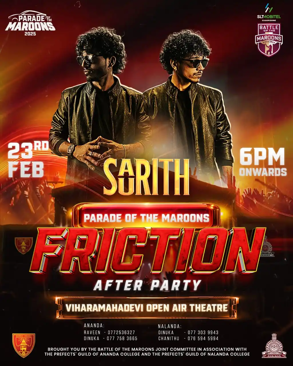 Image from ACBU Online: පෙරගමනේ පසුවදනට මිහිර ගෙනෙන ඔවුන්.... 🔥🔥  Island's newest musical pr...