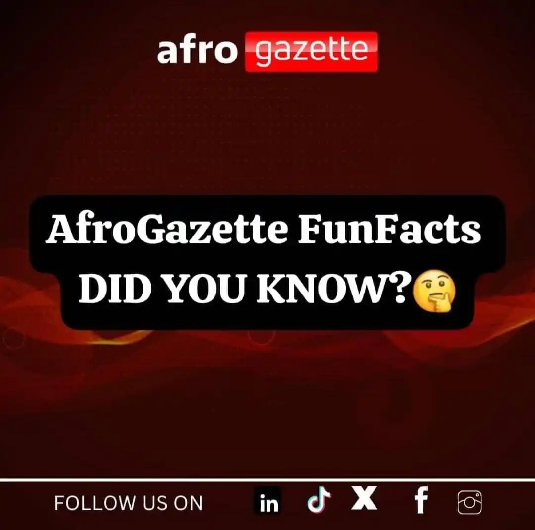 Image from Afrogazette News: *📰Afrogazette Funfacts* *FOLLOW THIS CHANNEL✅* https://whatsapp.c...