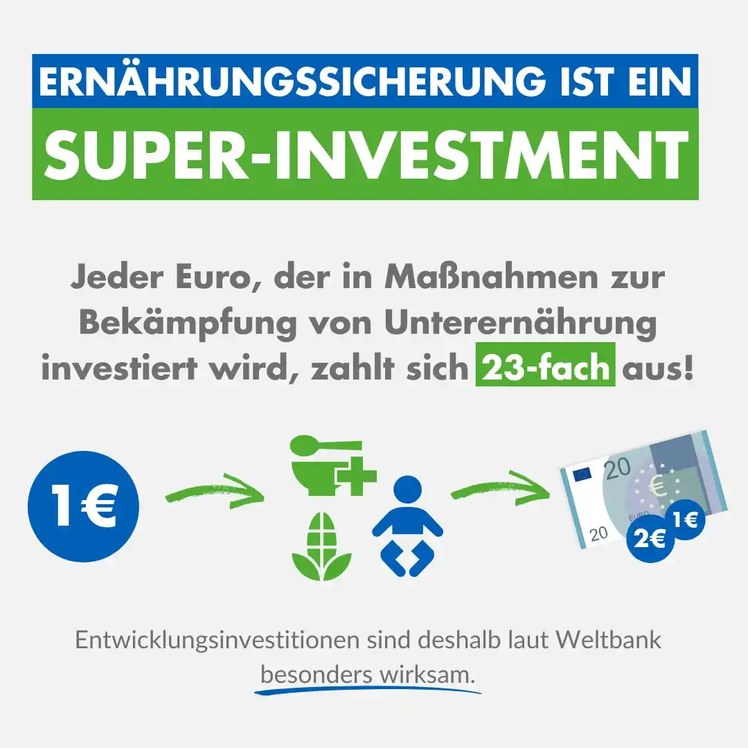 Image from Aktion gegen den Hunger: Maßnahmen zur Ernährungssicherung sind mehr als nur satt werden – sie ...