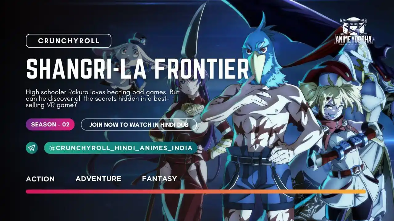 Anime Yoddha - Official Hindi Dub Animes | Crunchyroll post