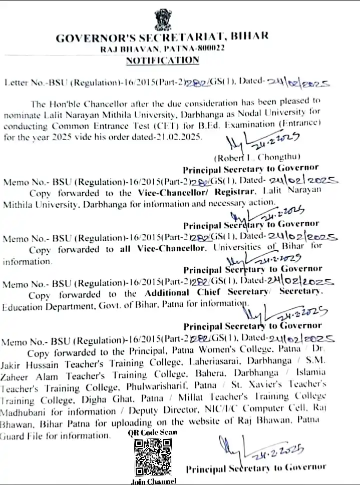 B N Mandal University, Madhepura post