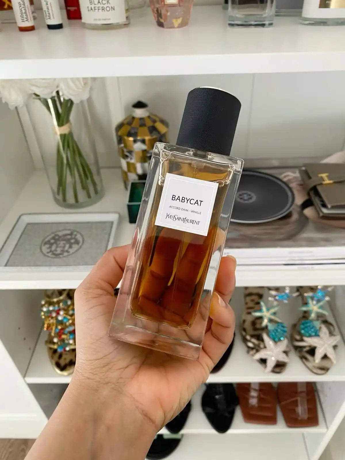 Image from BOTTLED DREAM: *BABY CAT*🔥 An iconic feline pattern, reimagined in a wild, woody amb...