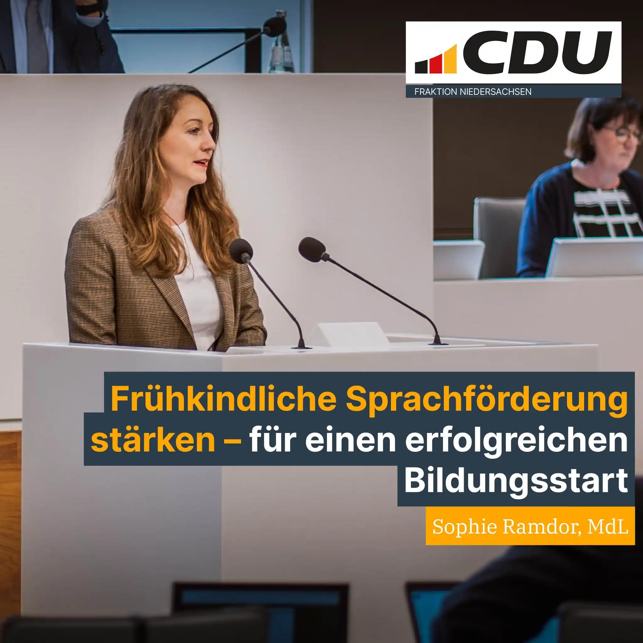 Image from CDU-Politik für Niedersachsen: Immer mehr Kinder starten mit Sprachdefiziten in die Schule – mit lang...