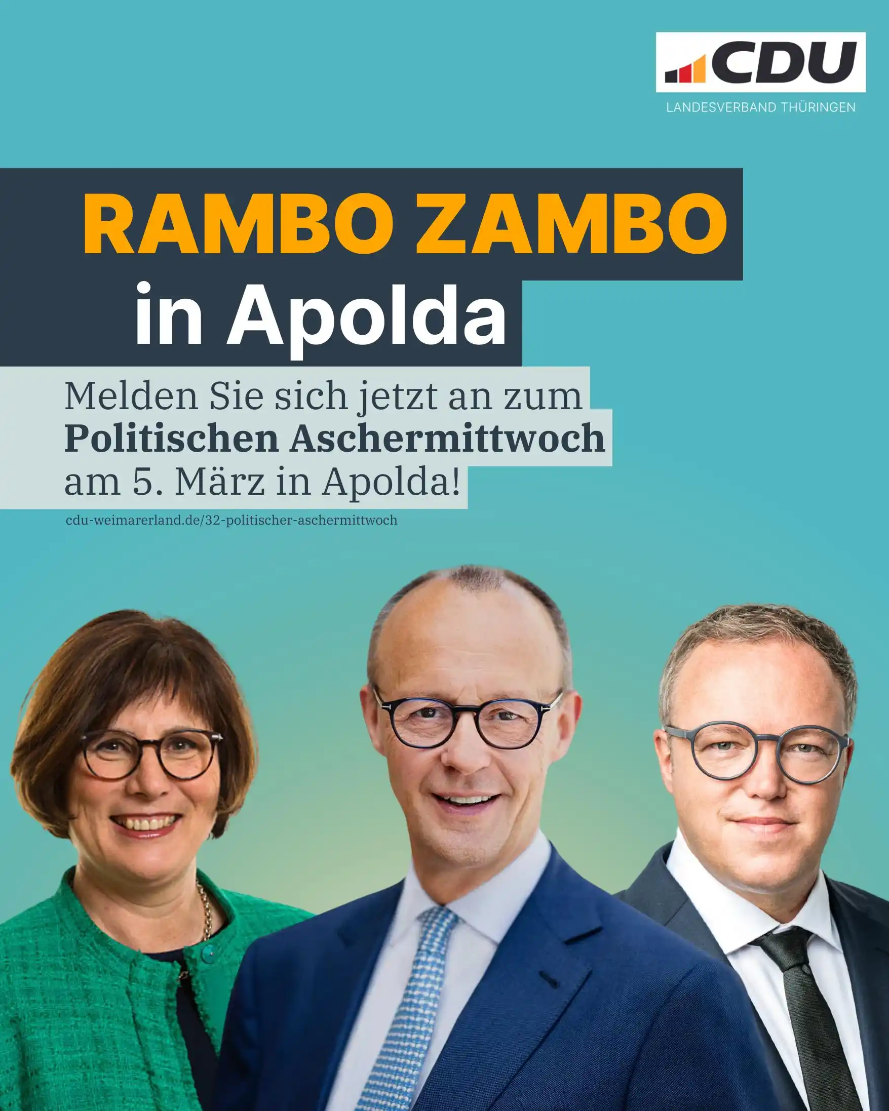 CDU Thüringen  post