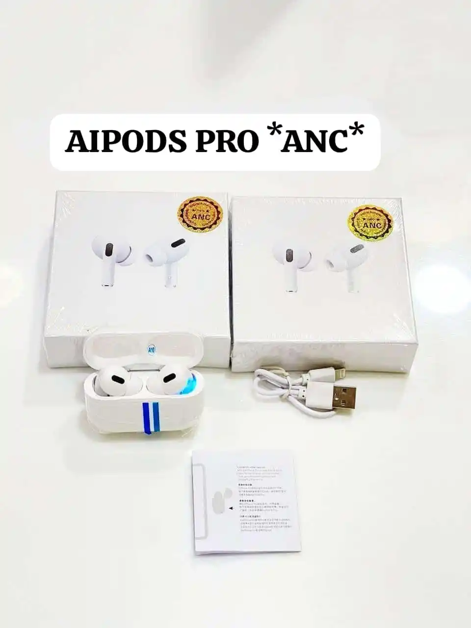 Image from 🔥CHEAP TECH🔥 COLOMBO ❗: *`AIPODS PRO WITH ANC`* 999/- Airpods Pro Wireless Earbuds Earbuds B...