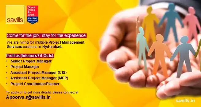 Image from Civil, MEP, Finishing & Interior Fit Out Job Information: Hi All, We are hiring for various roles in hashtag<a class="text-blu...