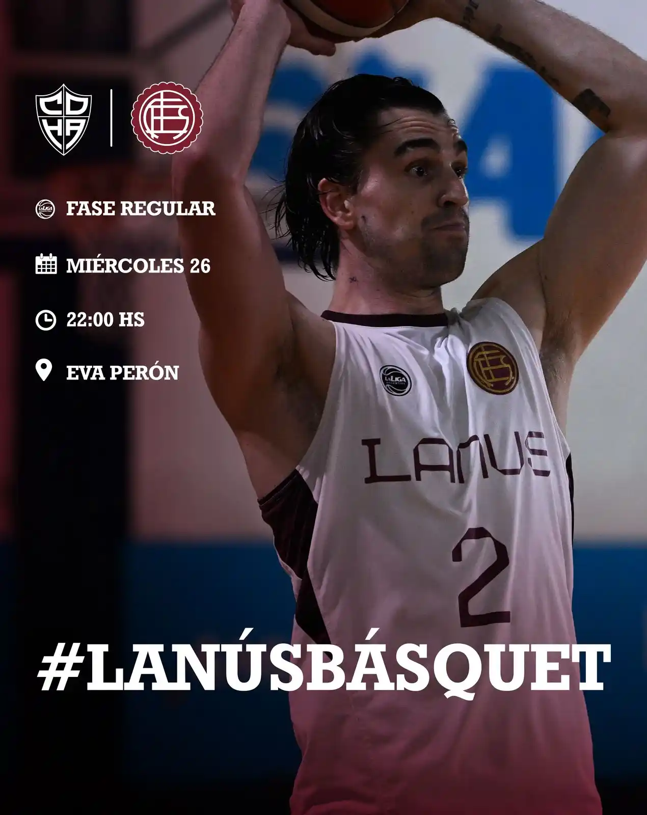 Image from Club Atlético Lanús: 🔜 Hispano Americano 📌 Nueva presentación del Grana en la Liga Arge...