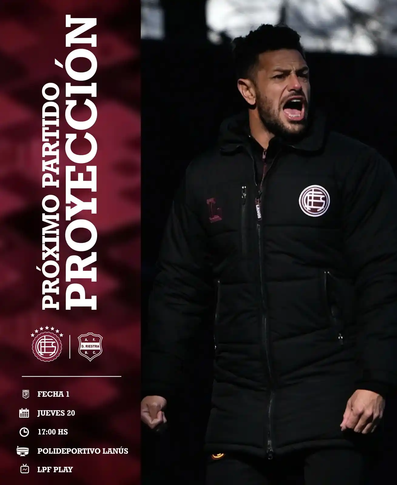 Image from Club Atlético Lanús: 🔜 Deportivo Riestra 📌 Se viene la 1ª fecha del <a class="text-blue-...