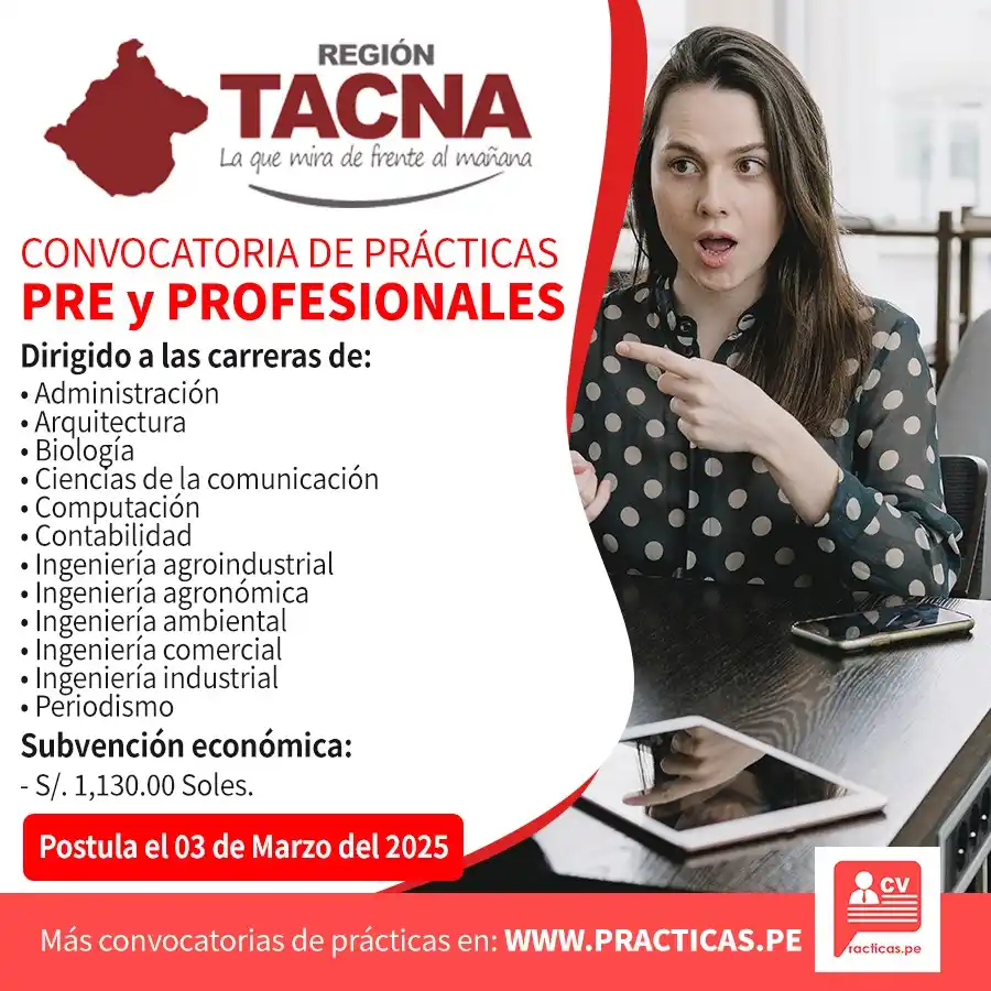 Convocatorias Comunicaciones: Empleos - Prácticas - Capacitaciones post