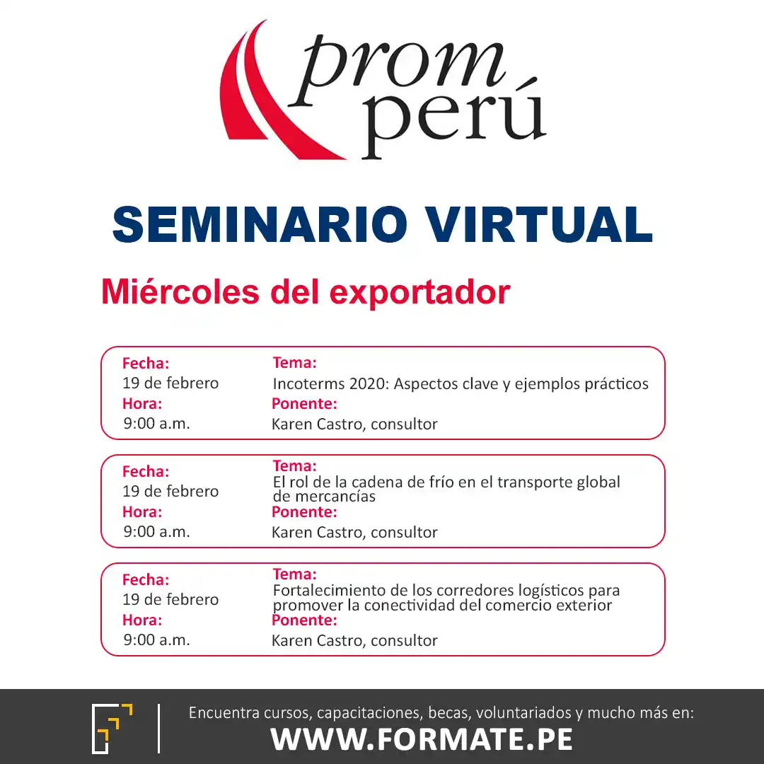 Convocatorias Neg. Internacionales: Empleos - Prácticas - Capacitaciones post