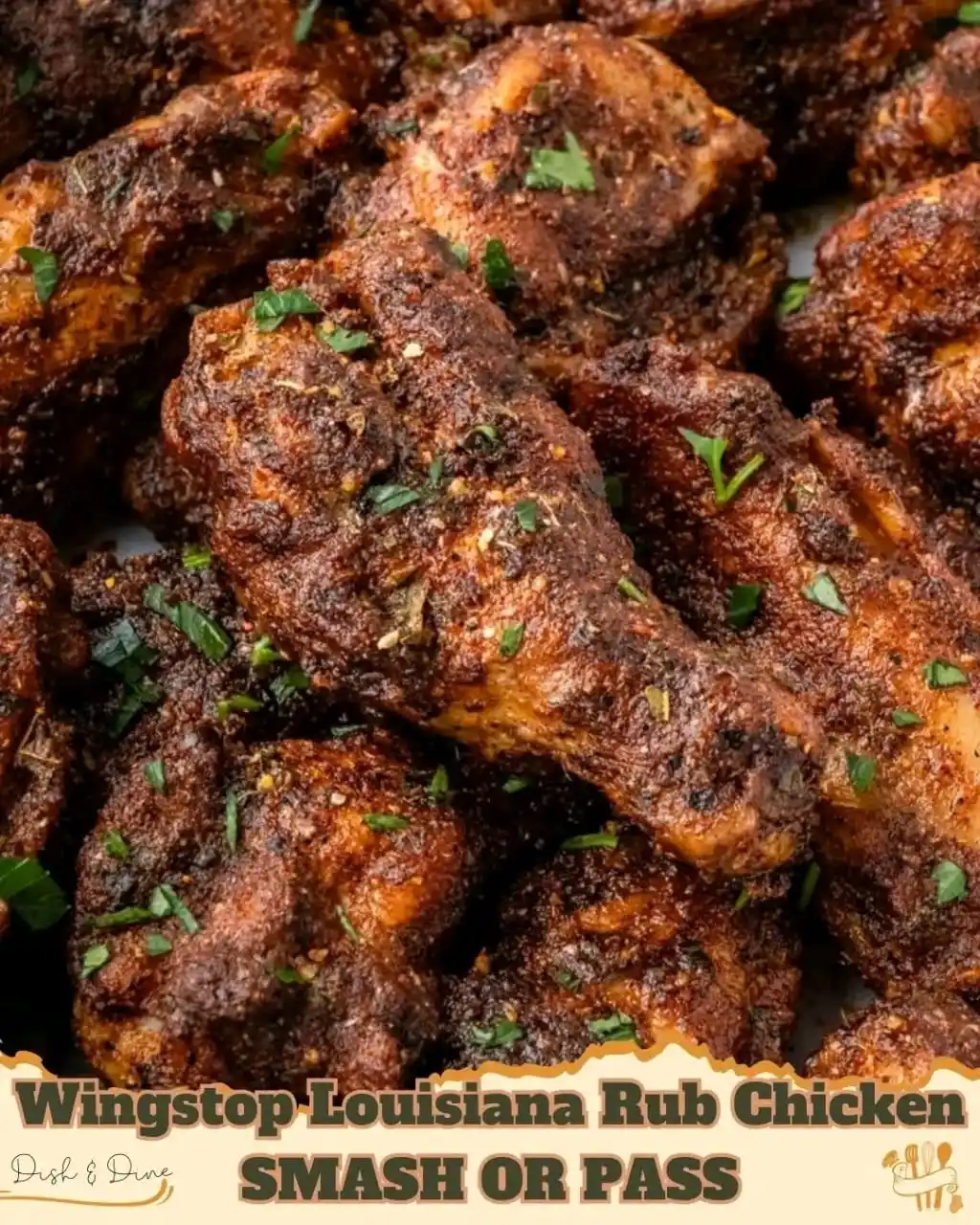 Image from Cooking & Baking ZW 🇿🇼: Wingstop Louisiana Rub Chicken SMASH OR PASS 🤤🔥 . Ingredients: 2 lbs...
