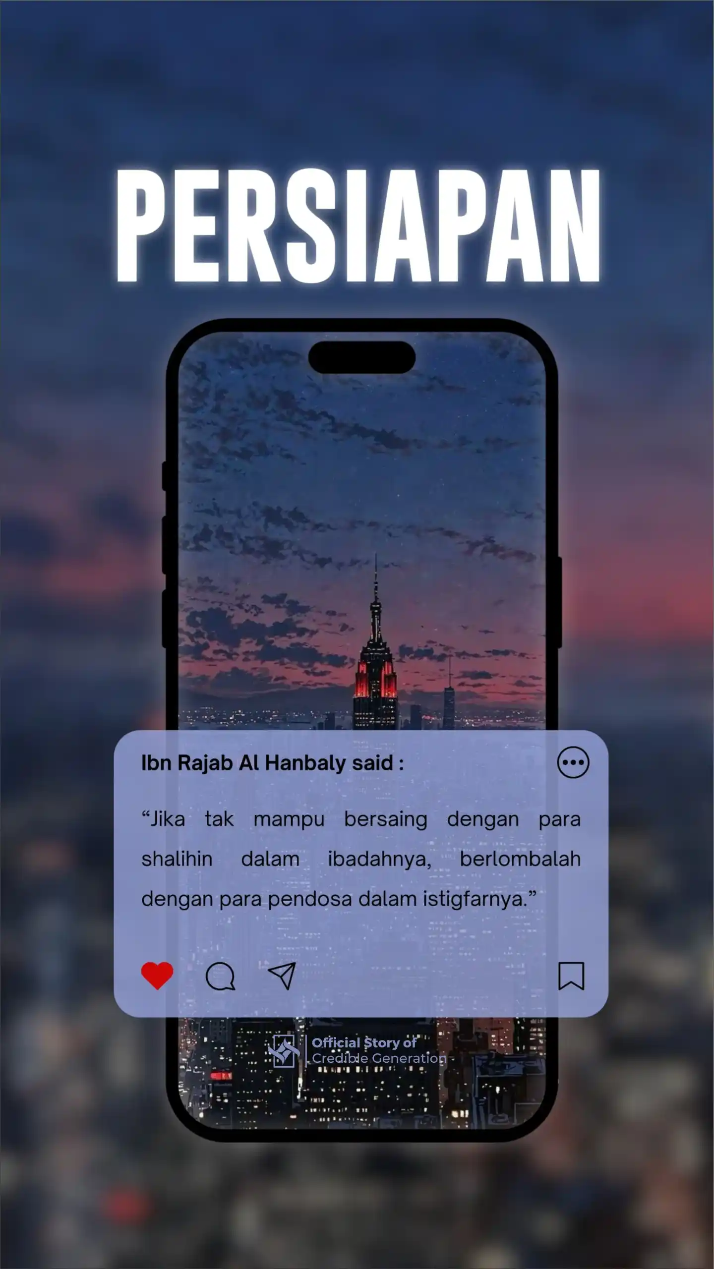 Image from Credible Story 🛜: ✨ ━･❪ *CREDIBLE STORY* ❫ ･━ ✨   📢 *One Day One Story 286*  || 23 Febr...