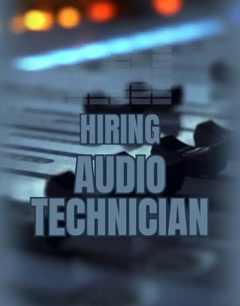 Image from Cruise Ship Jobs Updates 2025 Applications: 🎧🚢 We're Hiring an Audio Technician! 🚢🎧 Are you a sound enthusias...
