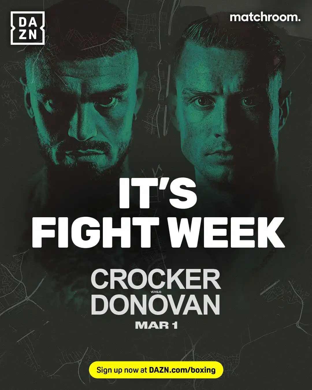 Image from DAZN Boxing: Belfast vs. Limerick 👀  Lewis Crocker takes on Paddy Donovan in a bel...