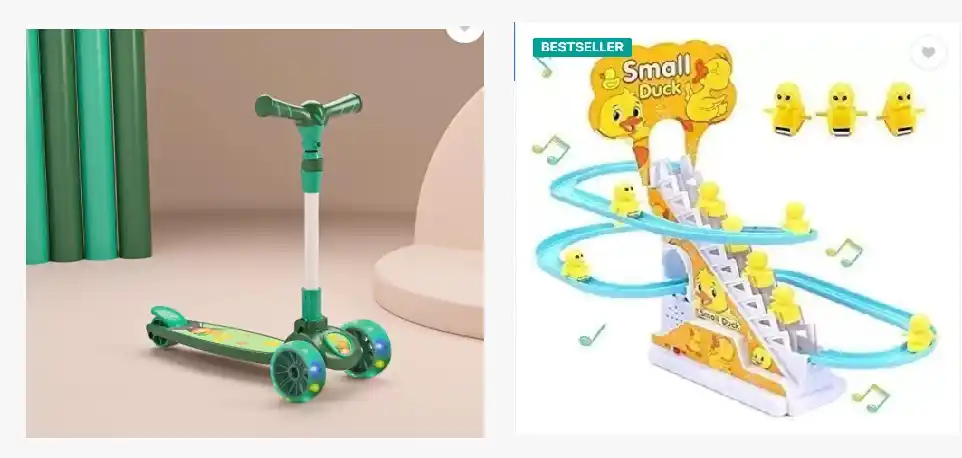 Image from Deals & Offers: 🦆✨ Fun Toys for Kids – Best Deals! 🚀 🎶 Lovely Duck Slide Escalator...