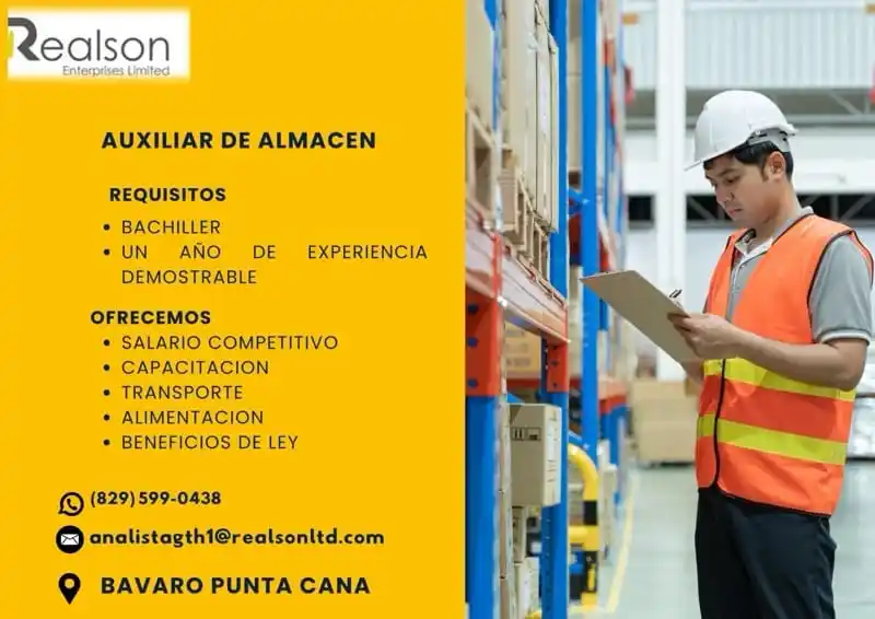 Image from Disi Mota Publicidad Empleos: Punta cana 829)599-0438 analistagth1@realsonltd.com BAVARO PUNTA CANA...