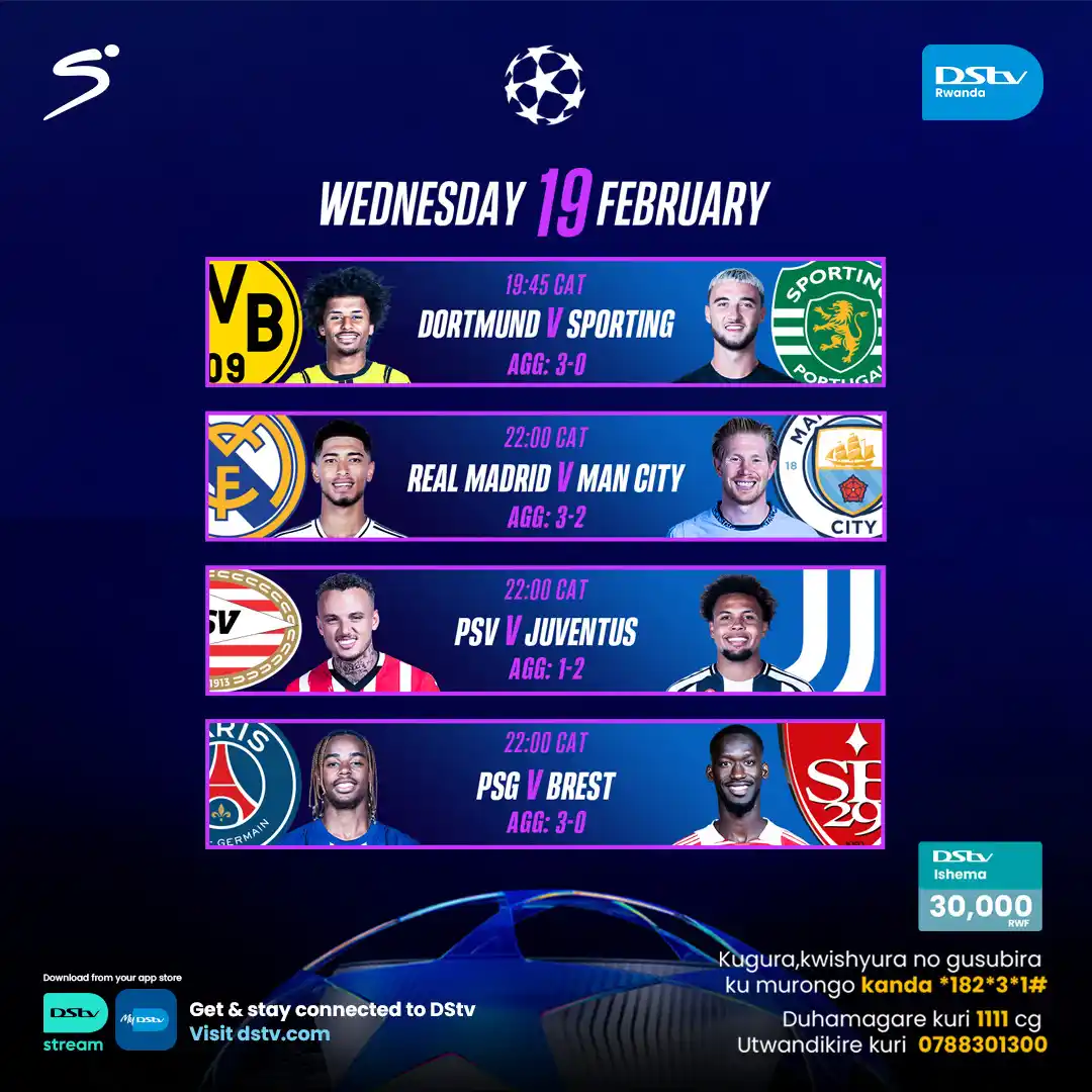 Image from DStv Rwanda: Only four spots left in the <a class="text-blue-500 hover:underline cu...