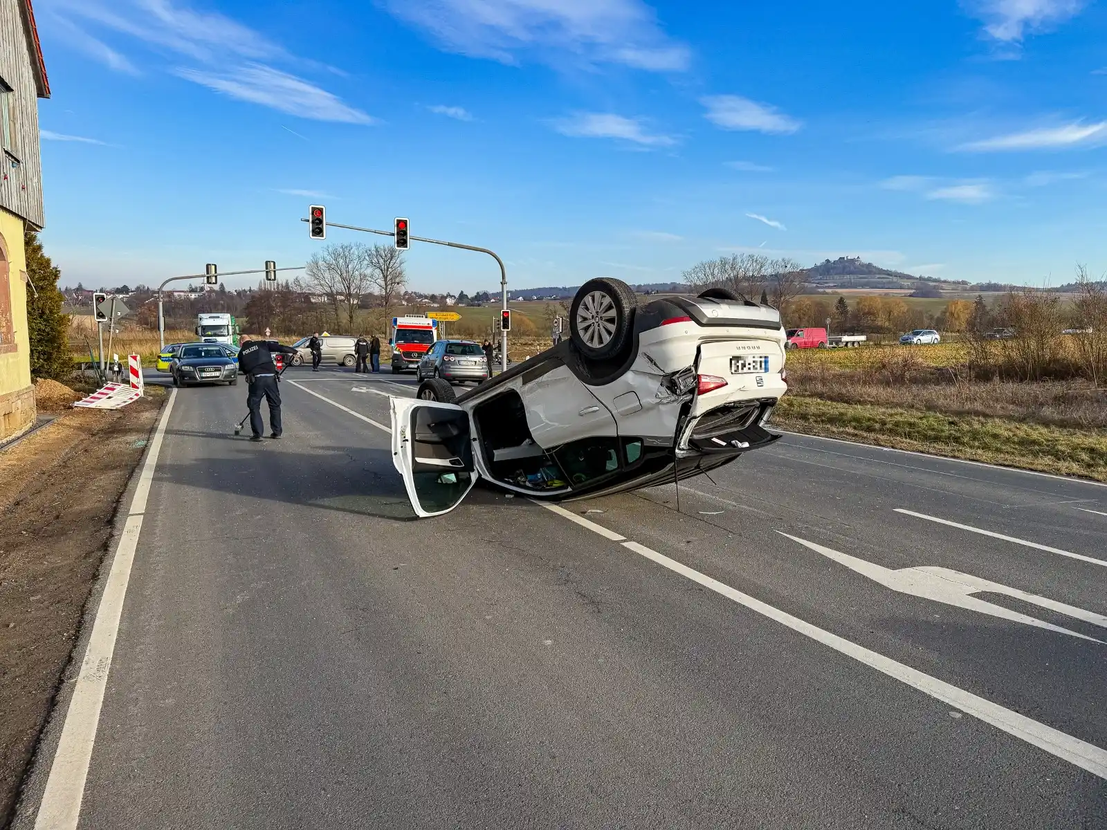 Image from Echo Online Südhessen: 🚨 Mehrere Unfälle mit mehreren Verletzten ➡️ In Otzberg hat sich ein...