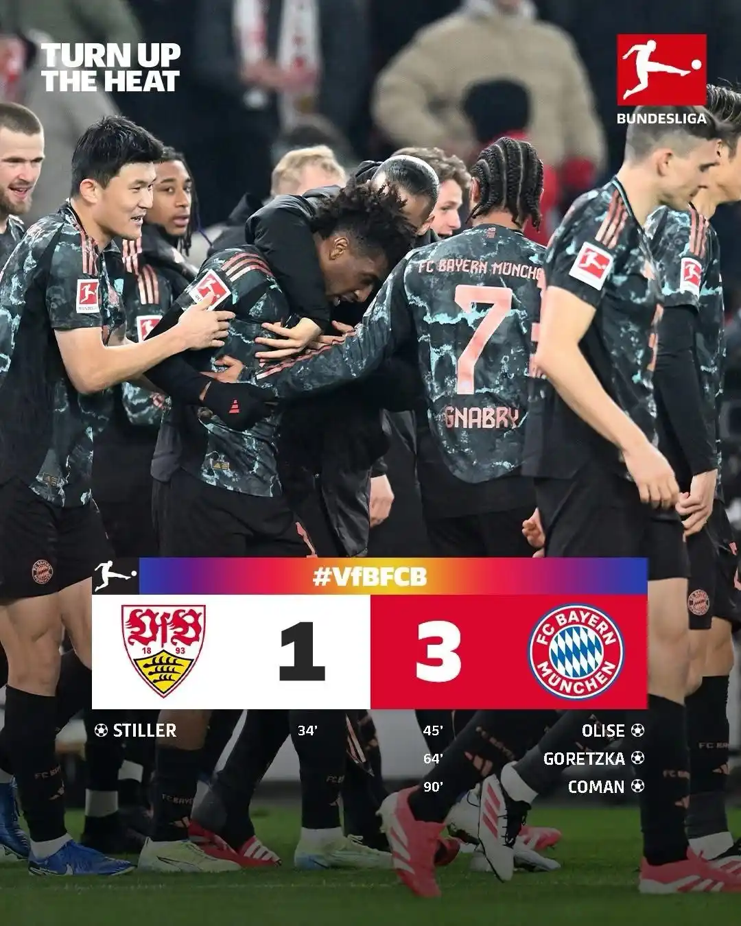 Image from Football Troll Indonesia: FC Bayern München go 𝗘𝗟𝗘𝗩𝗘𝗡 𝗣𝗢𝗜𝗡𝗧𝗦 𝗖𝗟𝗘𝗔𝗥 in the hunt ...