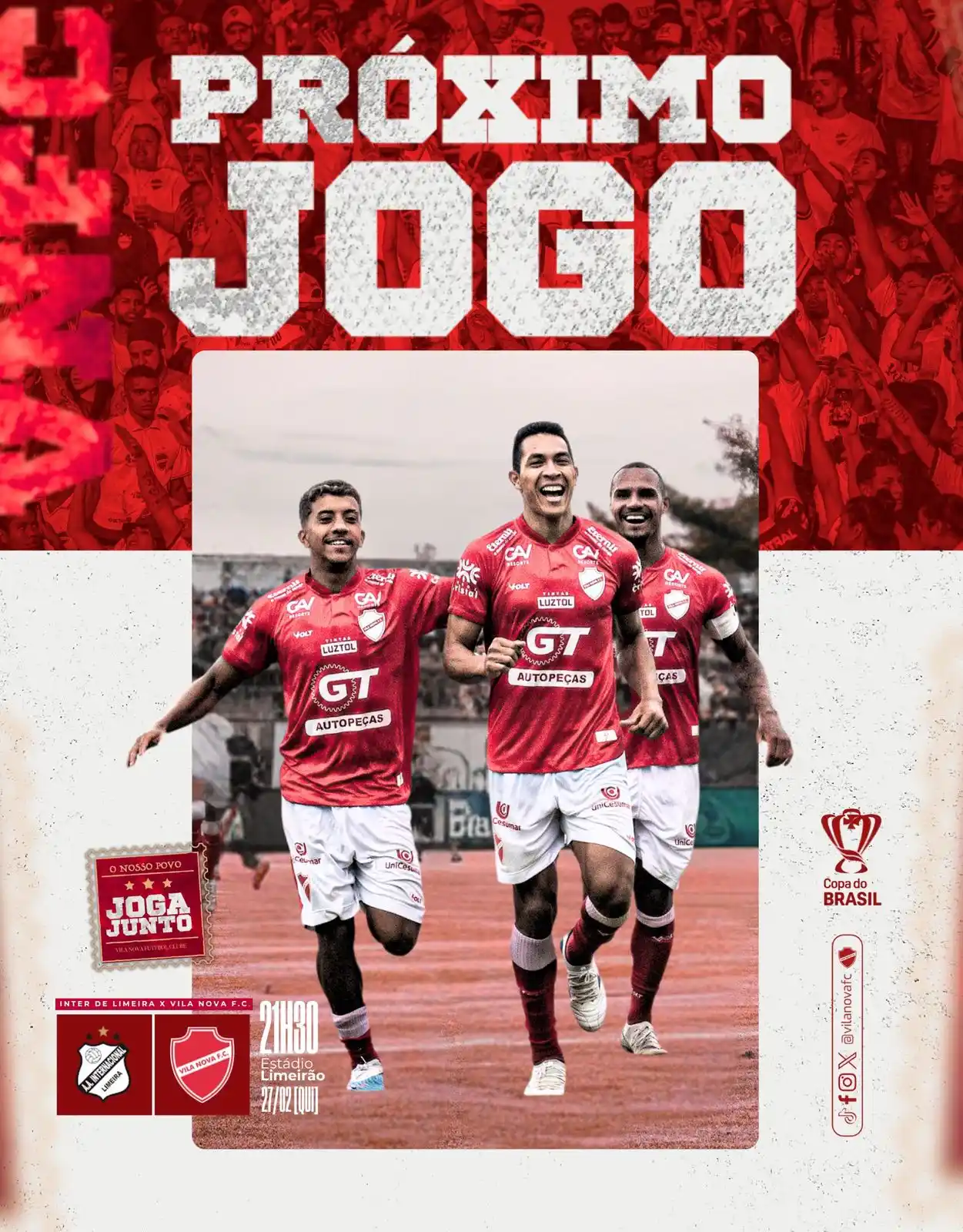 Image from FUTEBOL BR | VILA NOVA: Agora é COPA DO BRASIL! E o Tigrão viaja para São Paulo onde enfrenta ...