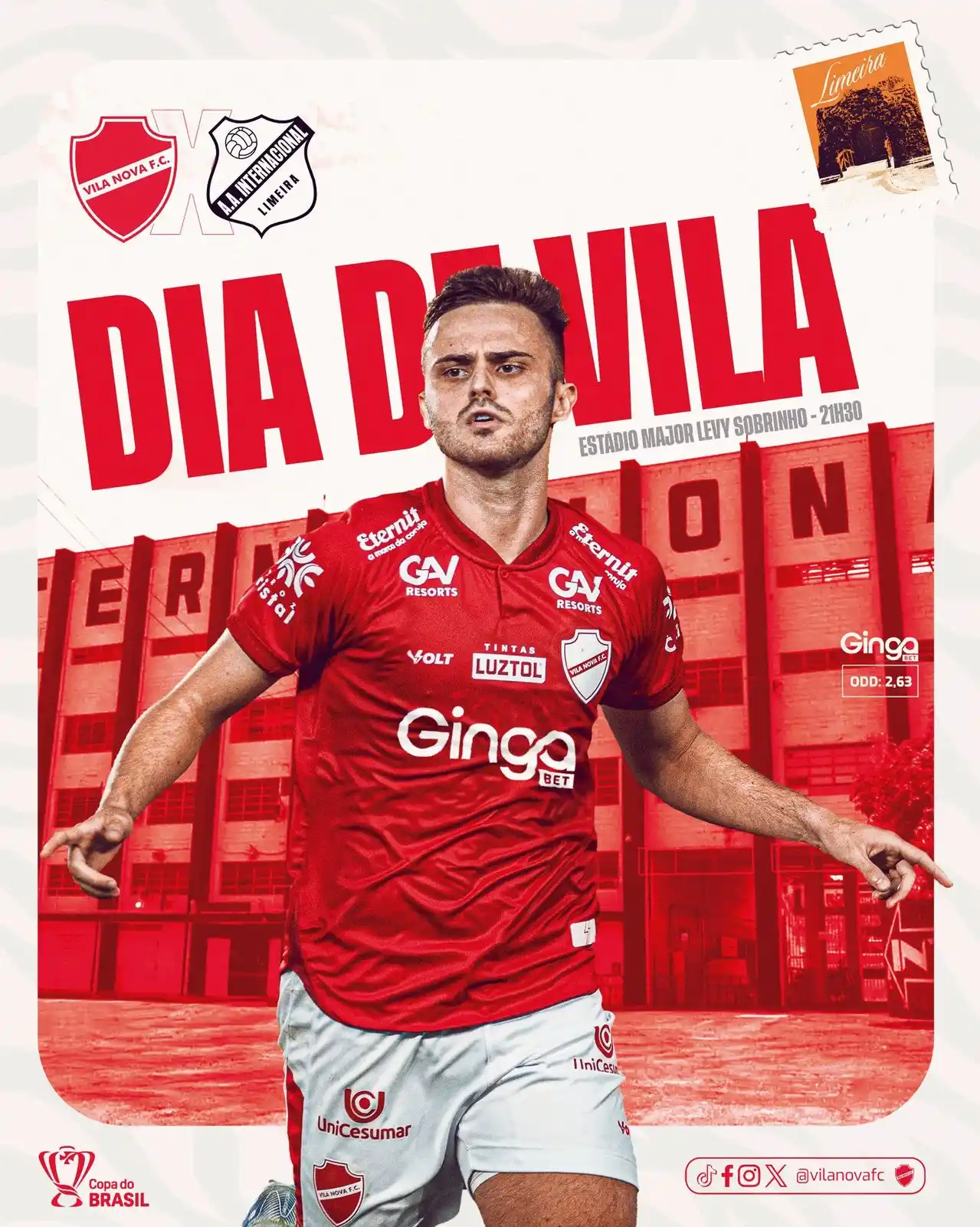 Image from FUTEBOL BR | VILA NOVA: É DIA DE VILA! É DECISÃO NA COPA DO BRASIL! 🇦🇹⚔️ Vaaaamos!! <a clas...