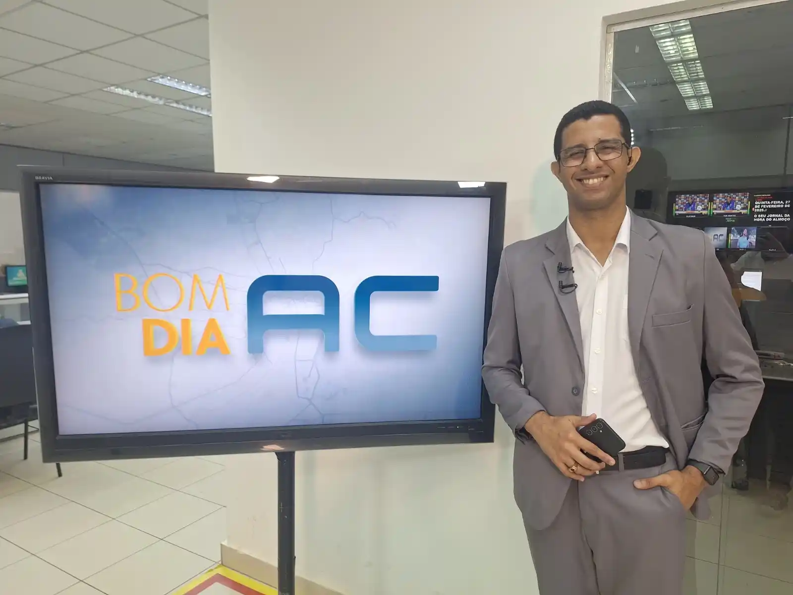 Image from g1 AC: *AO VIVO: Assista ao JAC1 com Murilo Lima nesta quinta-feira (27) 📺* ...
