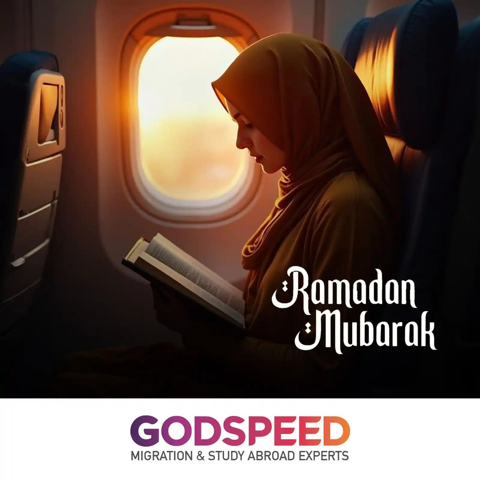 Image from Godspeed Immigration & Study Abroad Pvt Ltd: Wishing you a blessed Ramadan filled with peace, reflection, and unity...