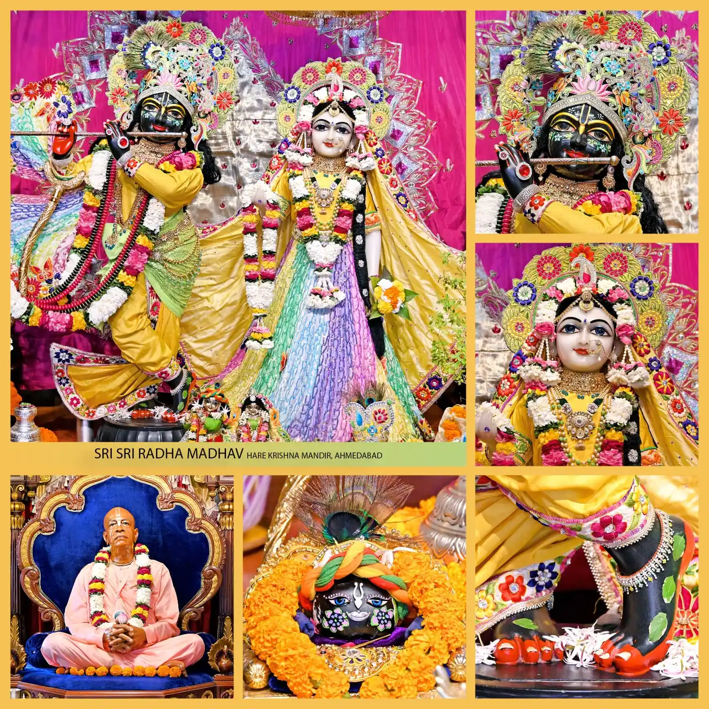 Hare Krishna Mandir Ahmedabad post