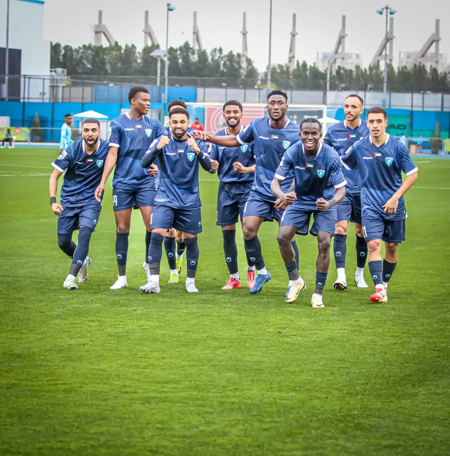 Image from hattasc: 📸 لقطات من مباراة حتا ويونايتد ضمن دوري الدرجة الاولى والتي انتهت بفو...
