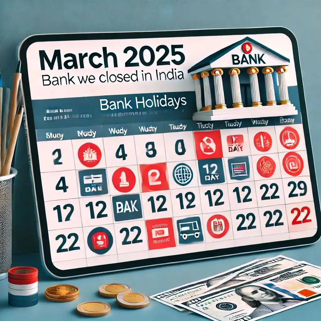 Image from ILoveSiliguri: *March 2025: Banks to Remain Closed for 12 Days! Plan Your Transaction...