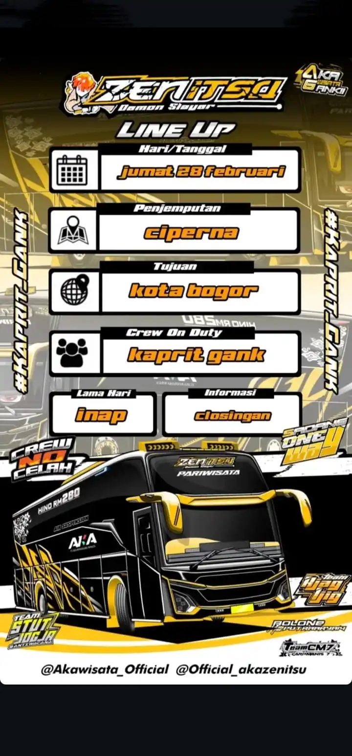 𝙄𝙉𝙁𝙊 𝙇𝙄𝙉𝙀 𝙐𝙋 𝘿𝘼𝙉 𝙏𝙍𝙄𝙋 𝙎𝙀𝙆𝙄𝙏𝘼𝙍 𝘽𝙊𝙂𝙊𝙍 𝙂𝘼𝙉𝙆 post