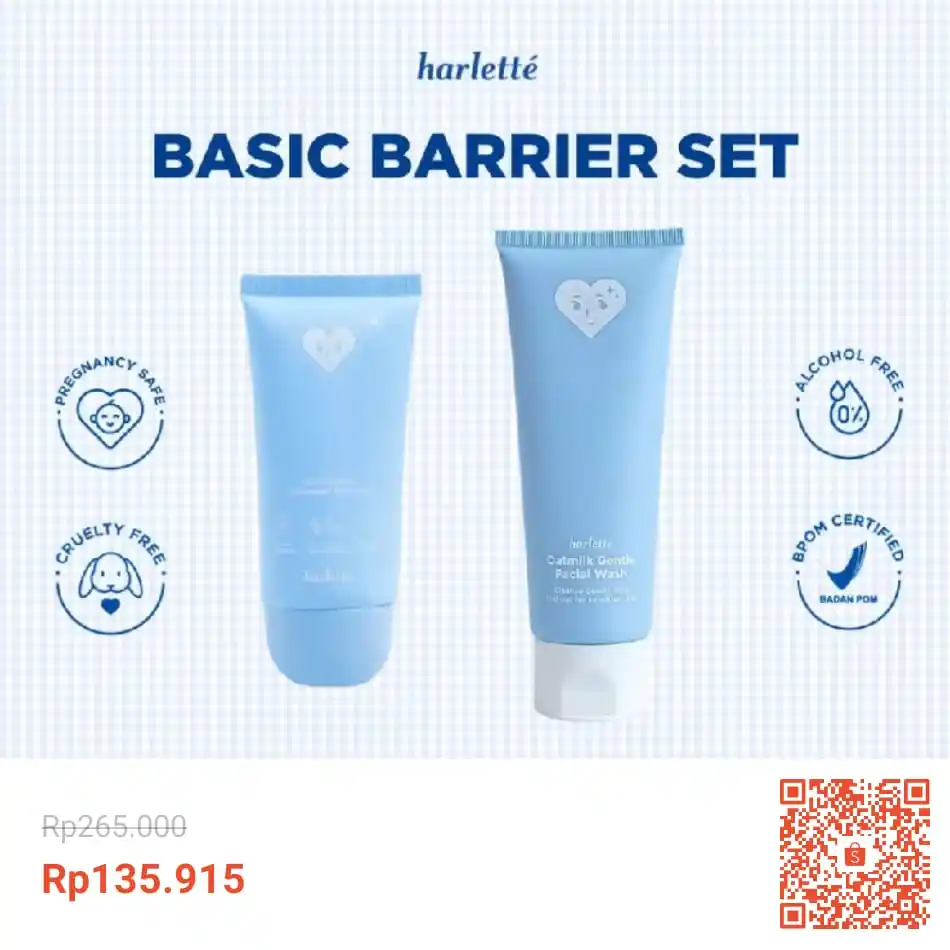 Image from INFO PROMO RACUN SHOPEE DISKON KODE VOUCHER SPILLTIKTOK TOKOPEDIA TIKTOK BLIBLI LAZADA RECEH CUAN: Temukan [2 PCS BUNDLING SUNSCREEN] Harlette Oat Probiotic Lightweight ...