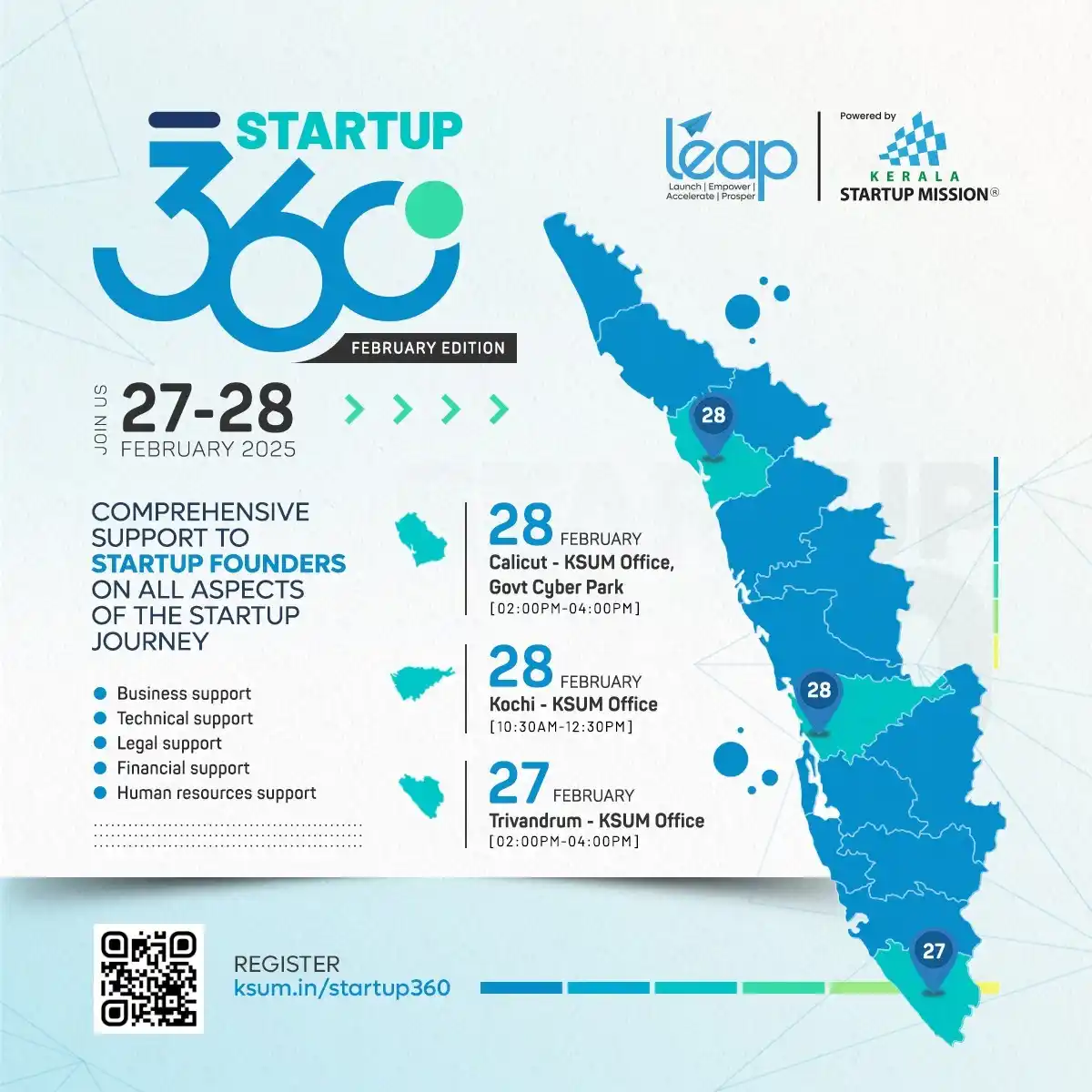 Image from Innovation and Entrepreneurship Development Centre | Kerala Startup Mission: Attention, startup founders! Join us on February 27-28, 2025, for Star...